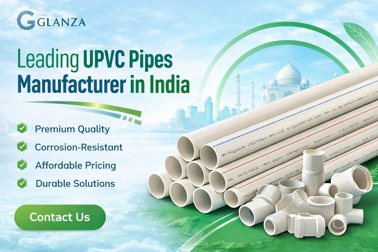UPVC Pipes Manufacturer in india
